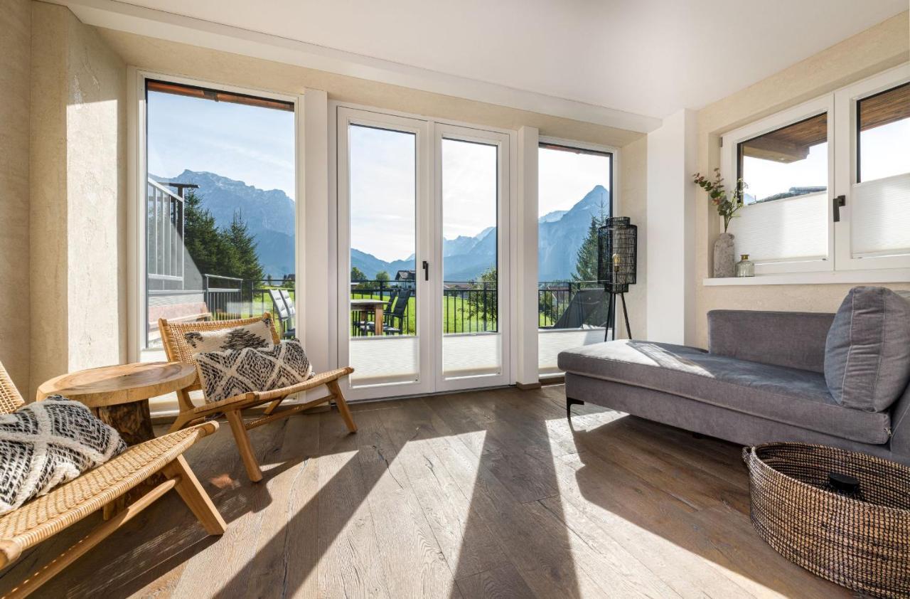 Bergheimat Tirol Lägenhet Lermoos Exteriör bild